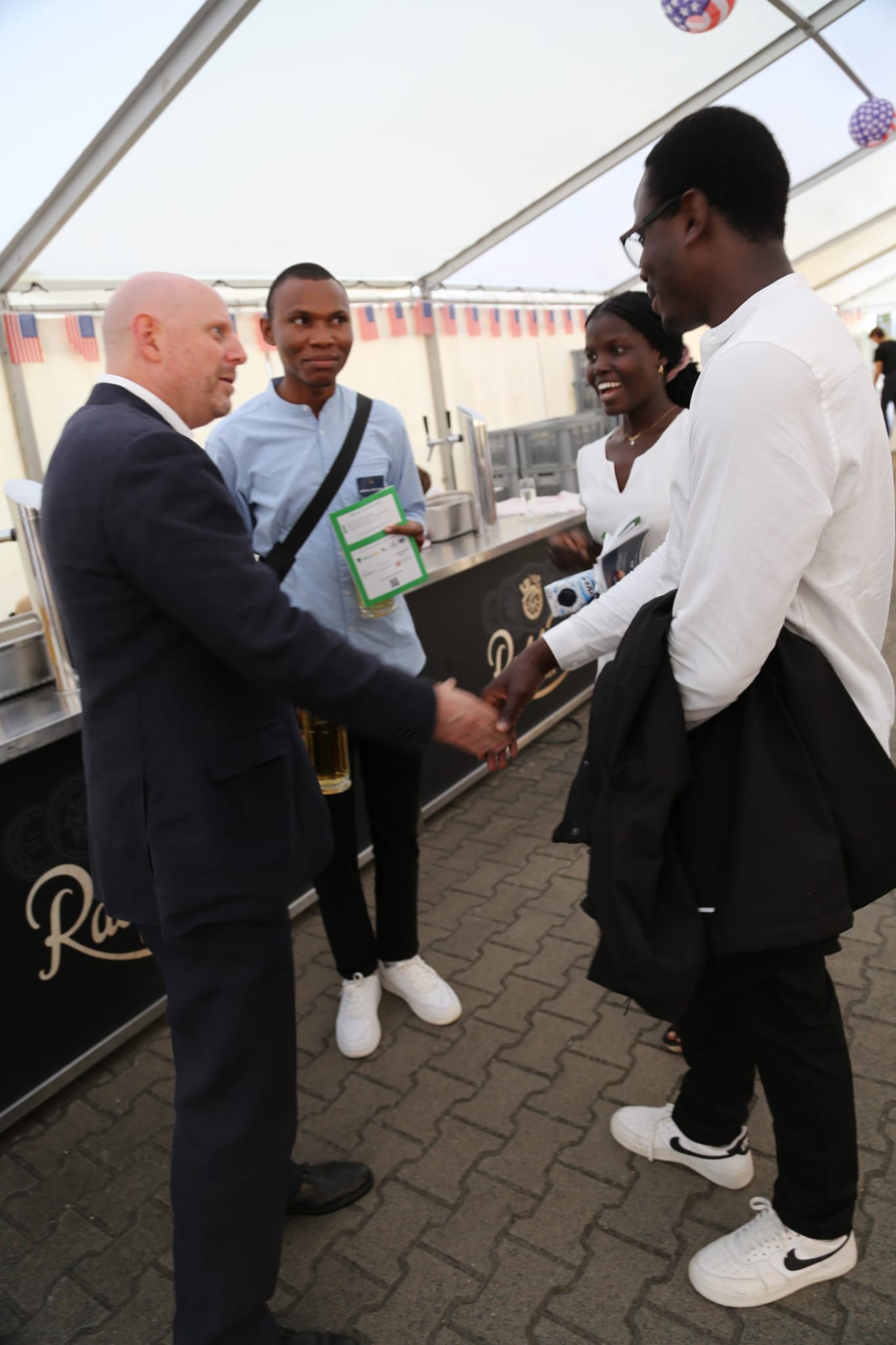 Gedenkfeier zum 249. Unabhängigkeitstag der USA 2