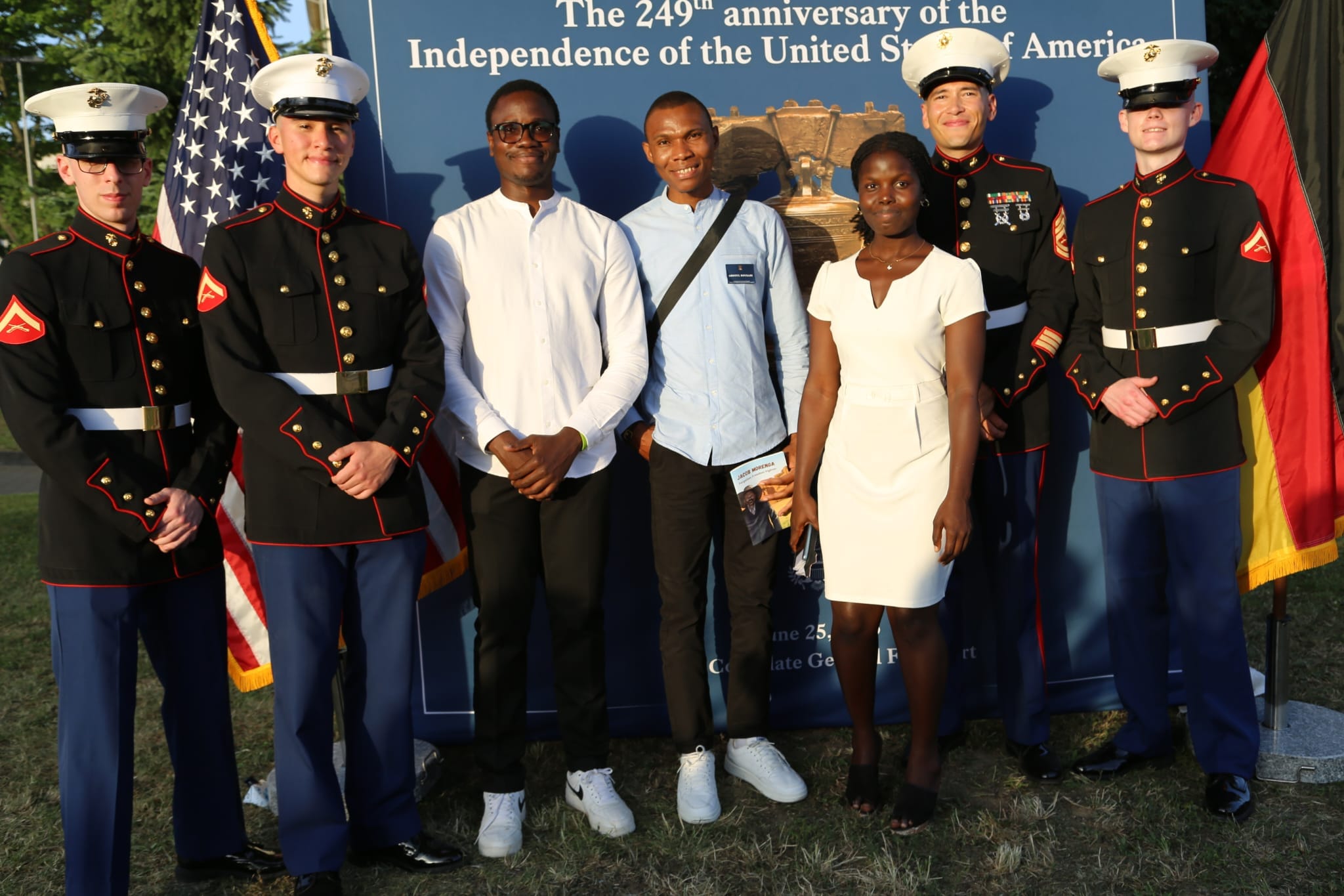 Gedenkfeier zum 249. Unabhängigkeitstag der USA 1