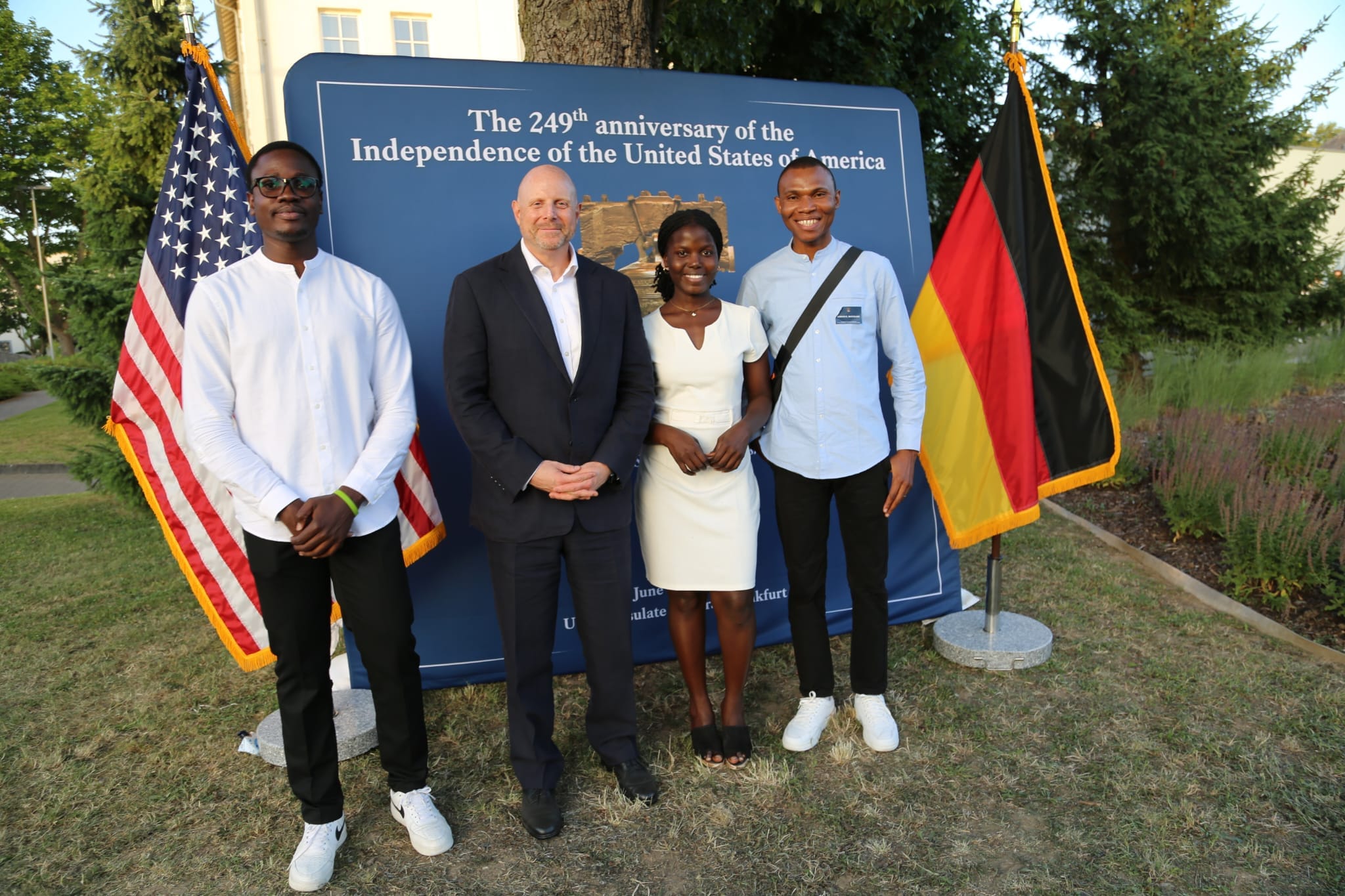 Gedenkfeier zum 249. Unabhängigkeitstag der USA 3