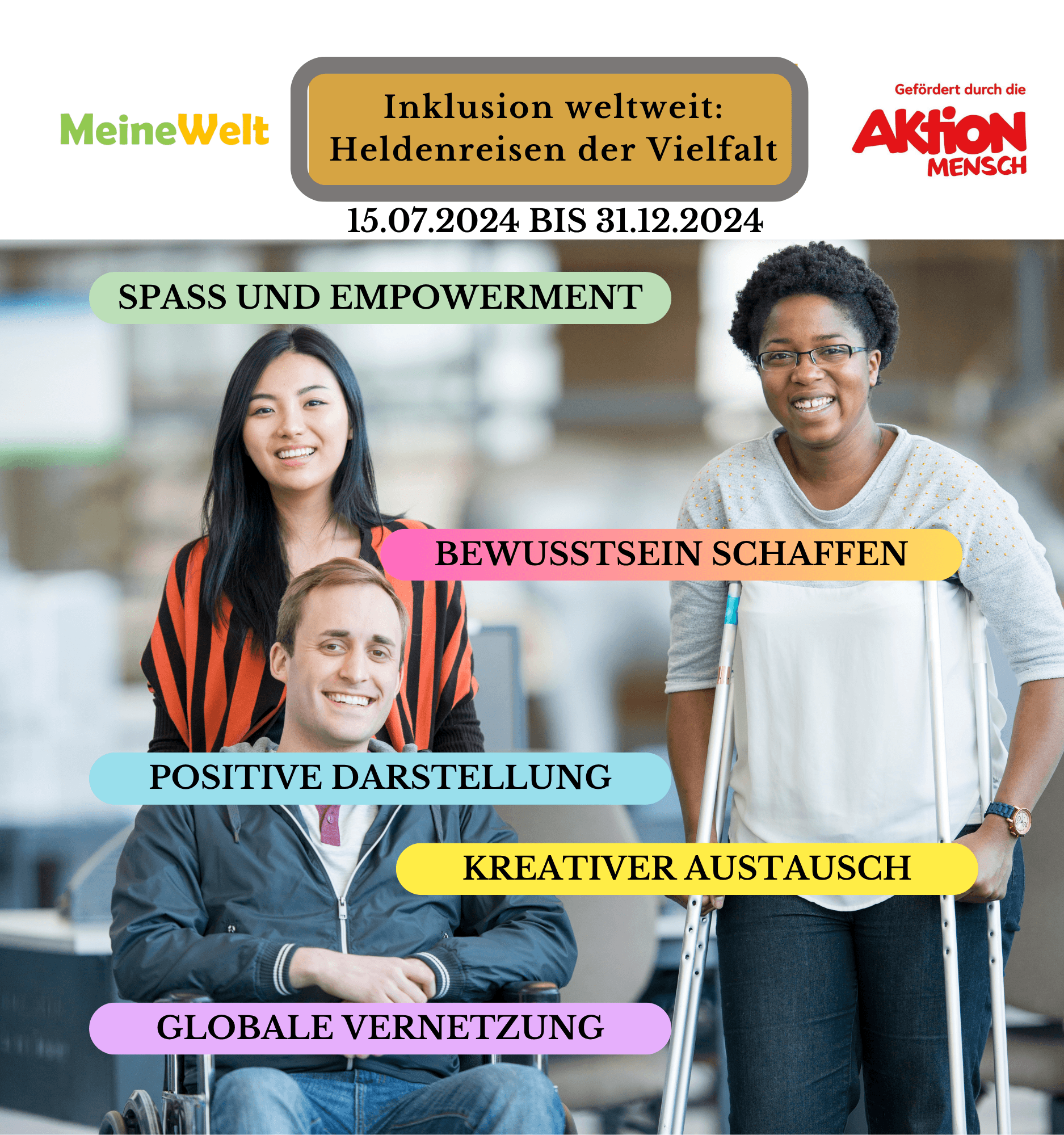 Inklusion weltweit: Heldenreisen der Vielfalt